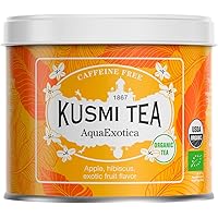 クスミティ　ホワイトベリーニ&アクアフルッティ Amazon.co.jp: KUSMI TEA クスミティー ホワイト ベリーニ 90g缶