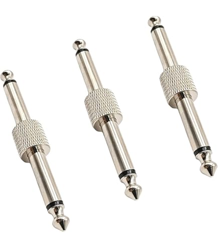 Amazon | エフェクター 連結 プラグ クランク 2個セット Z型 純銅製 高