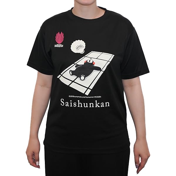 Amazon | [KUMAMOTO SAISHUNKAN BADMINTON TEAM] 山口茜選手 似顔絵 T