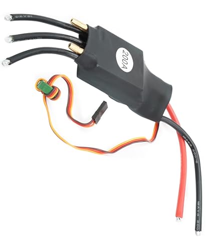 Amazon | ブラシレス水冷ESC、RCボート用水冷高速ブラシレス電子