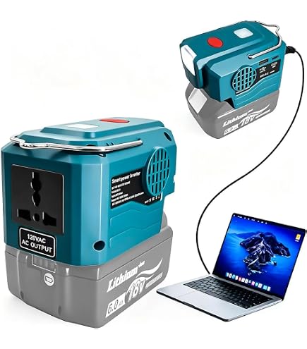 Amazon.co.jp: マキタ18Vバッテリー対応 200Wパワーインバーター DC18V
