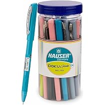 Amazon | Hauser Doku グライドボールペン | ペン先サイズ 0.7mm
