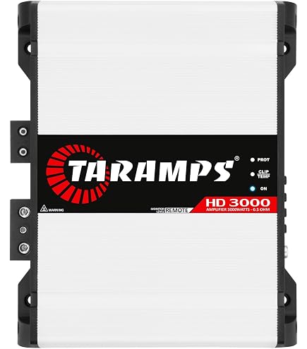 Amazon.co.jp: Taramps HD 10000 1オーム モノブロックアンプ 10,000