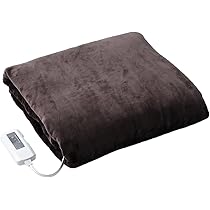 Amazon | [山善] 電気毛布 掛け 敷き 兼用 188×130cm ダブル 洗える