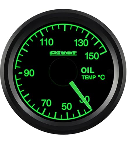 Amazon | ピボット(Pivot) GT GAUGE-52 電圧計 グリーン照明 GSV-5G