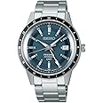 Seiko Watch PRESAGE Style 60's Mechanical Men's, Model: GMT / Case: Silver / Dial: Blue Gray, GMT Model