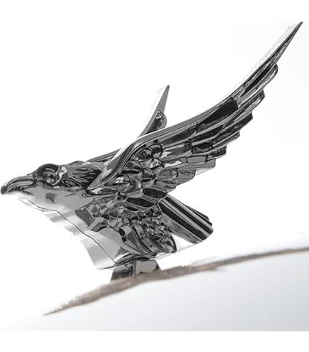 Amazon.co.jp: GIZMAC フード飾り,3D エンブレム イーグル 自動車