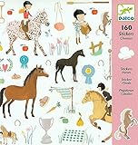 Djeco DJ08881 Stencils-Horses Novelty [並行輸入品]