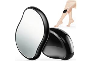 脱毛器 擦るだけ【業界注目！・痛くない次世代モデル】無痛脱毛器 ナノガラス 物理脱毛 角質除去 手のひらサイズ 軽量 携帯便利 家庭用脱毛器 男女兼用 操作簡単 痛みゼロ 初心者向け 自宅 旅行 出張 ギフトにも最適 オシャレ メンズ/レディースシェ