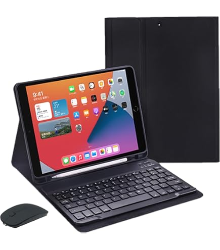 Amazon | Galaxy Tab A9+ ケース キーボード 可愛い キャンディー