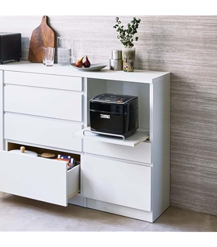 Amazon｜モント(MONT) 120スリムカウンター キッチンカウンター120