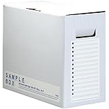 プラス ファイルボックス エコノミー サンプル用 A4横 幅150mm 96-506 ブルー