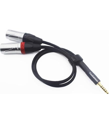 Amazon.co.jp: ONKODO 2534 Yケーブル (4.4mm5極オス -XLRオス×2) (0.5