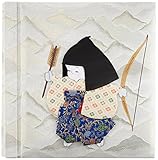 サンヨー 誕生アルバム 和風 Lサイズ/100年台紙・ビス式 NLB-224