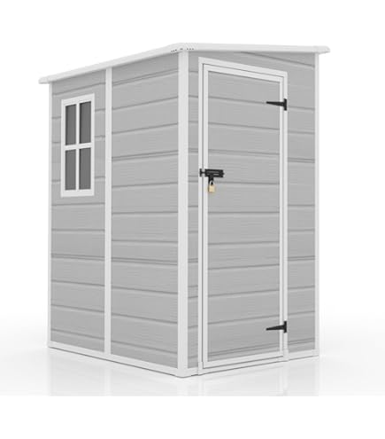 樹脂倉庫 Amazon | STPZHXC 樹脂製物置 屋外 大型 倉庫 大型物置 戸外