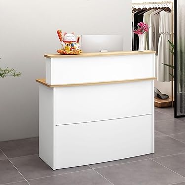 チエさま専用　多機能受付カウンター ホワイト⭐️新品未開封 法人様限定商品】 ハイカウンター カウンター 受付 新品 国産 W1500