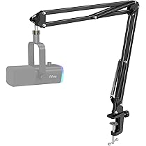 Amazon | FIFINE マイクブームアーム マイクアーム 耐荷重1.5kg 卓上