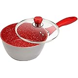 【日本正規品】フレーバーストーン 16cmミルクパン 蓋付き 焦げつきにくい ミルクパン 小型