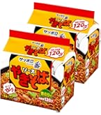 Amazon.co.jp: サッポロ一番 サンヨー アラビヤン焼そば 5食P×6個