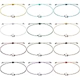 24 Pcs Star Bracelets Friendship Bracelets Wish Bracelets That Fall off Adjustable String Wish Bracelets Back to School Jewel