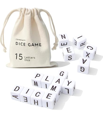Pull Down Sprayer Faucet English Letter Dice Set - 26 Capital Letters ...