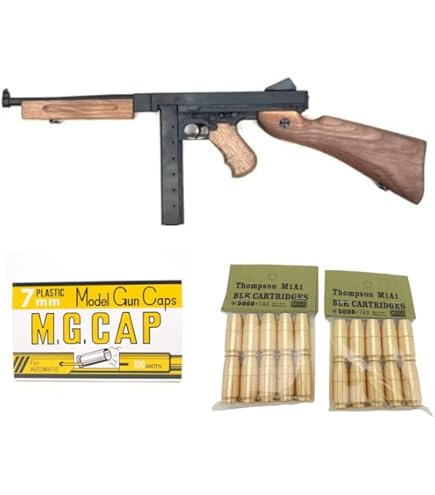 Amazon.co.jp: CAW・MULE モデルガン トンプソン M1A1 発火式 ブロー