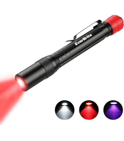 Amazon.co.jp: SV96 RGB レッドライト 懐中電灯 ホワイト