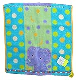 日繊商工 Fu・re・ru ホッピング ウォッシュタオル ゾウ(ブルー) FS-3588