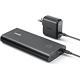 Anker PowerCore+ 26800 PD (最大30W出力 26800mAh 2ポート 超大容量 モバイルバッテリー)【PSE認証済 / Power Delivery対応 / USB-C急速充電器付属】iPhone&Android対応