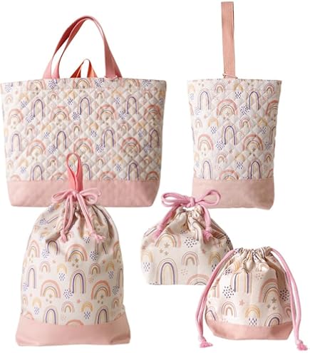 【新品】バースデイ　コトリ　木馬　刺繍　レッスンバッグ　上履き入れ　巾着　セット Amazon.co.jp: バースデイ コトリ 木馬 くま レッスンバッグ