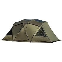 Amazon.co.jp: TOMOUNT トンネルテント 3~4人用 2ルーム ドームテント