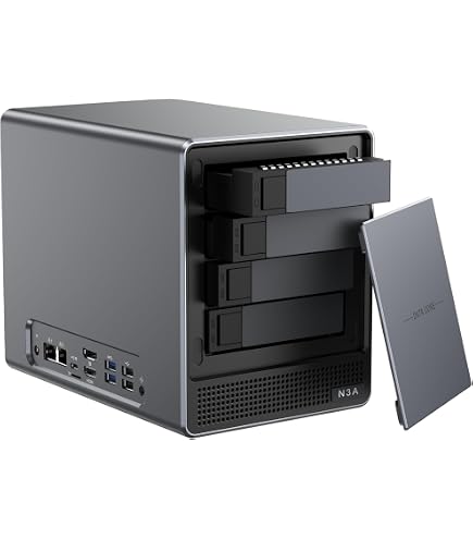 TERRAMASTER F4 SSD NAS 4-Bay All SSD, Intel N95 4-Core, 8GB DDR5