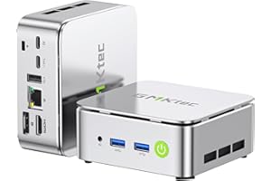 【ミニPC Ryzen 5 3500U搭載・N150より速い】GMKtec G10 mini pc 動作より安定最大3.7GHz 4コア8スレッド DDR4 16GB＋512GB M.2 NVMe SSD 8TB拡大可能WiFi5/BT5.0 2.5