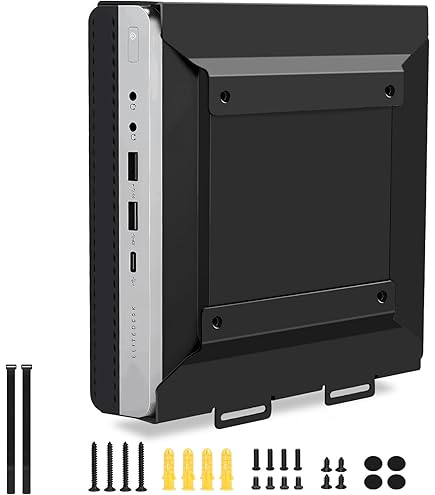 Amazon.co.jp: Varghesyla HP デスクトップミニPC用マウント 壁