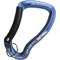 blue　カラビナ　ブラック＋メイプル　２点セット Amazon.co.jp: タフレーベル(TOUGH LABEL) カラビナ12mm 青×黒 VEX-155