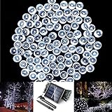 Solarmks DZ-0200 Solar String Lights 72ft 1800mAH 200 Led White String Lights Outdoor [並行輸入品]