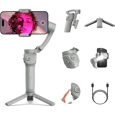 スマホ用ジンバルスタビライザー Amazon.co.jp: AOCHUANスマホ用3軸ジンバルスタビライザー