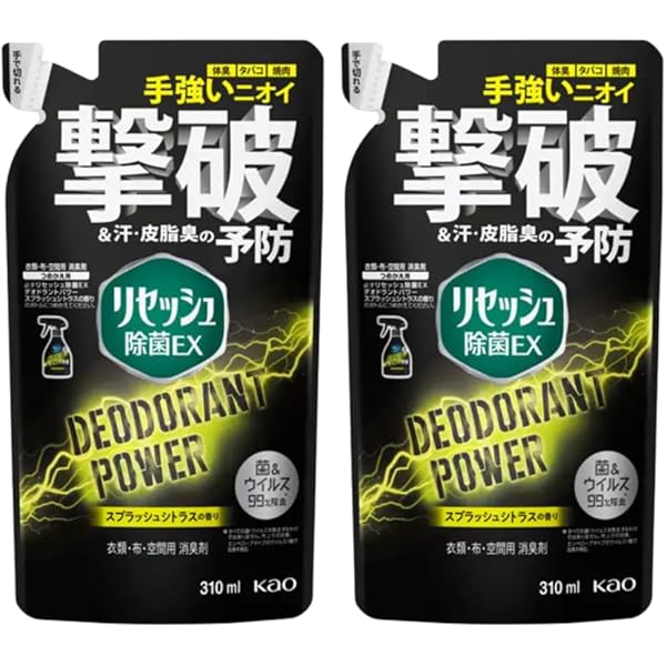 Amazon.co.jp: 【2個セット】除菌EX デオドラントパワー 撃破