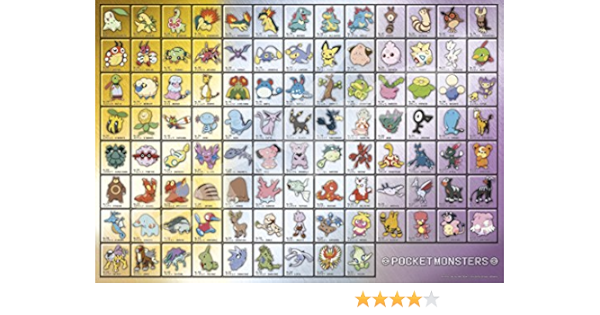 Amazon Co Jp Ensky 1000 Piece Jigsaw Puzzle Pokemon Picture Book No 152 251 X 29 0 Inches 51 X 73 5 Cm 1000t 40 Toys Games Amazon Co Jp Ensky 1000 Piece Jigsaw Puzzle Pokemon Picture Book No 152 251 X 29 0 Inches 51 X 73 5 Cm 1000t 40 Toys Games