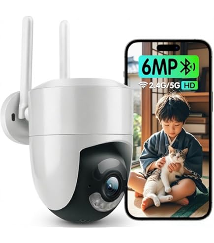 Amazon.co.jp: 600万高画素 防犯カメラ 屋外 監視カメラ 小型