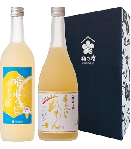 Amazon.co.jp: 梅乃宿 のみくらべ6本セット あらごしゆず・みかん・も