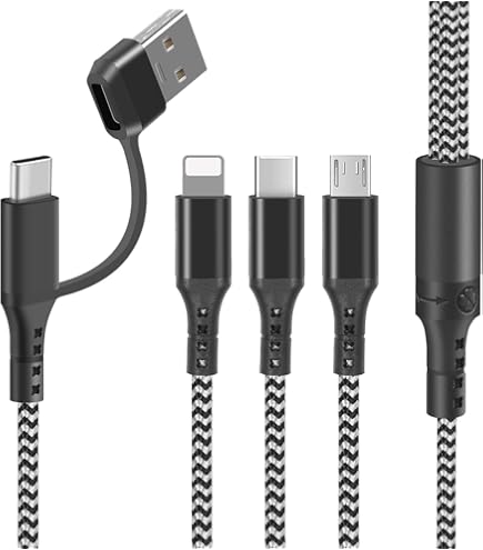 Belkin Universal-Ladekabel 3-in-1 (1 M) – Mit USB-C, Lightning & Micro-USB, Für Smartphones, Tablets, Powerbanks