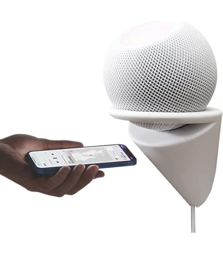 Amazon | AhaStyle 壁掛け HomePod mini ホルダー 配線収納 HomePod