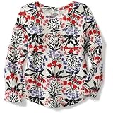 オールドネイビー OLD NAVY/ ロング&リーンサーマルティ ウォームフローラルトップ トップス長袖Tシャツ 4歳【並行輸入】