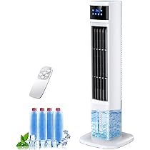 Amazon.co.jp: Eleeyak 冷風機 強力 冷風扇 【タワー型 4個保冷