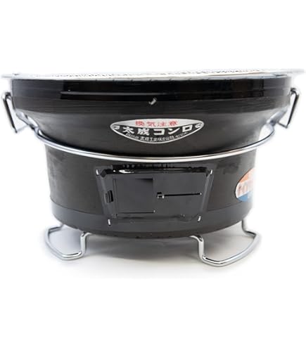 Amazon.co.jp: 太成工業 珪藻土 七輪 バーベキューコンロ「能登