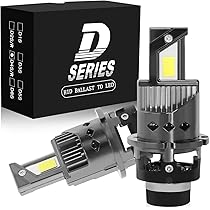 最新爆光 LED D4S/D4R　t20 4本　35W DC12V 6000K Amazon.com: D4S D4R D4C LED Bulbs, 110W 30000Lm Super Bright
