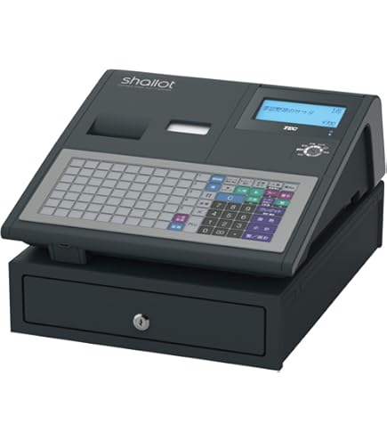 Amazon | 東芝テック 電子レジスター 10部門 FS-700-R 白 | レジスター
