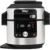 Ninja Foodi SmartLid Multi Cooker, 7.5L Capacity, 3 Modes, 14 Functions, 1 Smartlid, Additional SteamCrisp Functionality, OL6