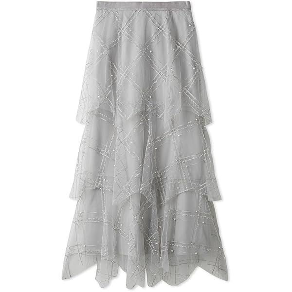 CELFORD バリエーションチュールフレアスカート CWFS244089 CELFORD (12%OFF) / セルフォード バリエーションチュールフレア